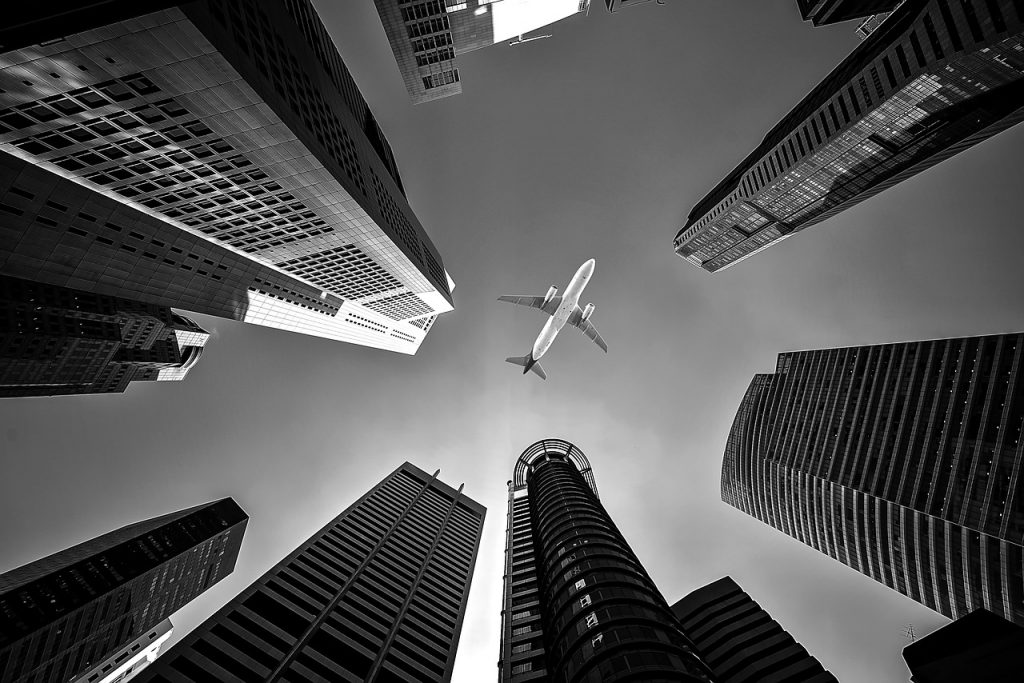 airline, architecture, buildings